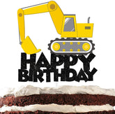 🚧 Party Zone Activated! Construction-Themed Tableware Set for Boys Who Dig Trucks 🛠️🎉 - ThiGui